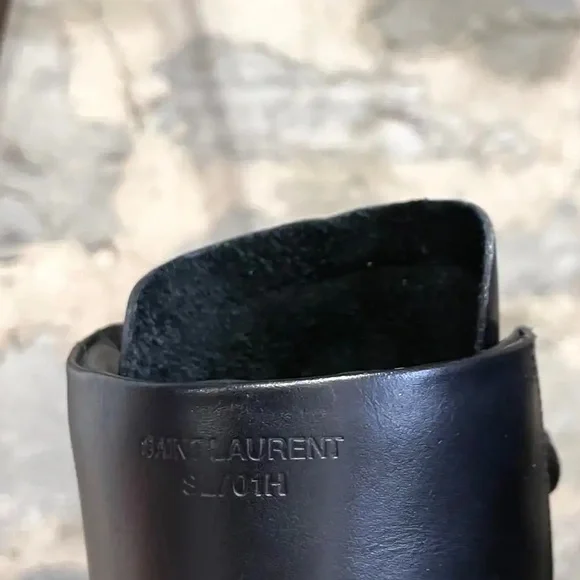 Saint Laurent High Tops with studs 39.5 - Picture 4 of 12